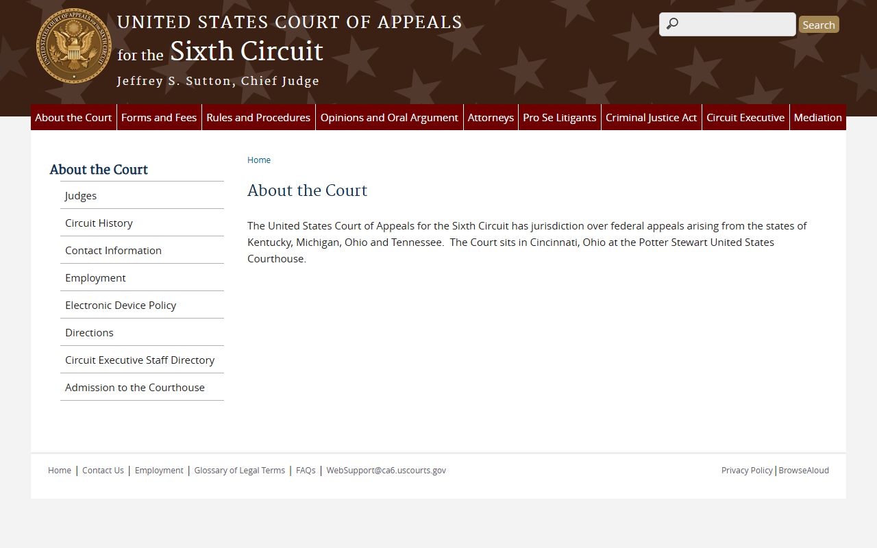 Charlevoix County warrant appeals and the Sixth Circuit